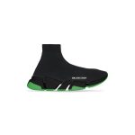 Men’s Speed 2.0 Clear Sole Recycled Knit Sneaker  in Black